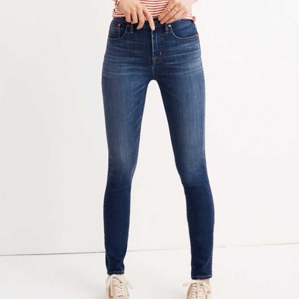 Madewell High Rise Skinny Jeans